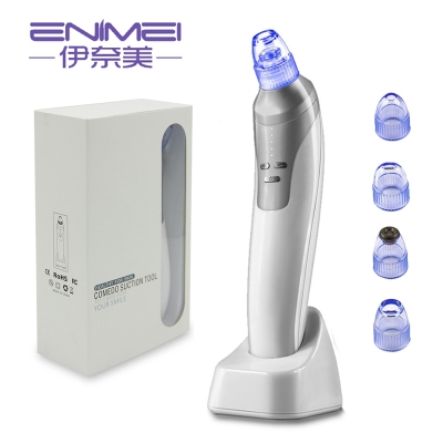 Top Quality 2020 Beauty Products Painless 4-in-1 Electric Blackhead Acne Pimple Remover Machine